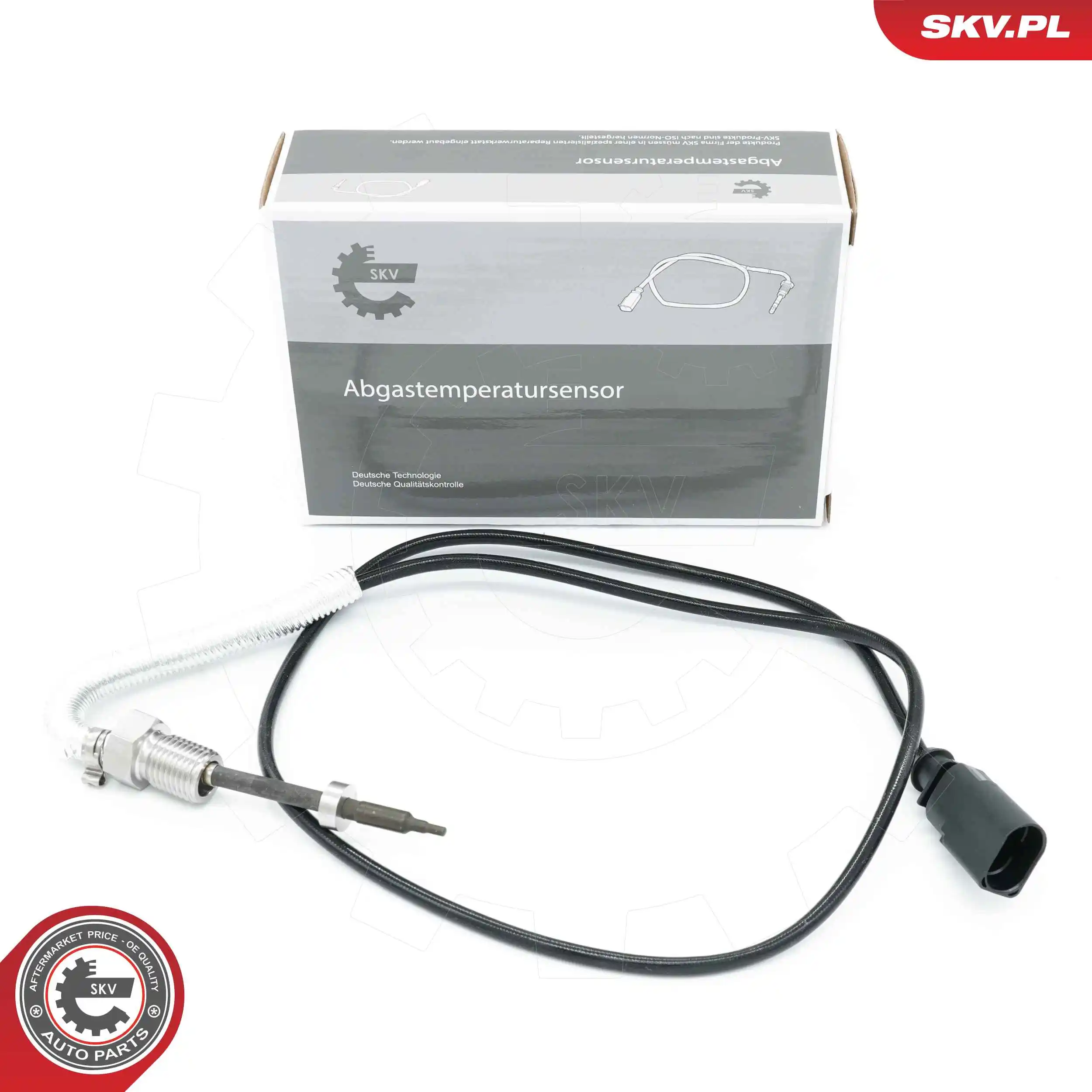 Sensor, exhaust gas temperature